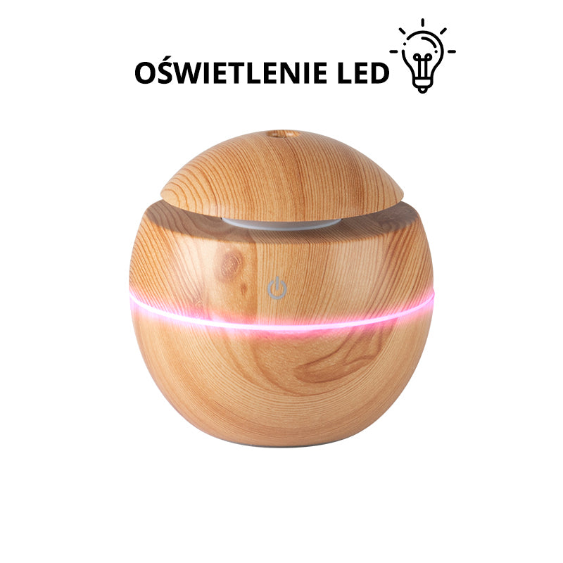 AROMA DYFUZOR NAWILŻACZ POWIETRZA SPA 16 LIGHT WOOD 130ML