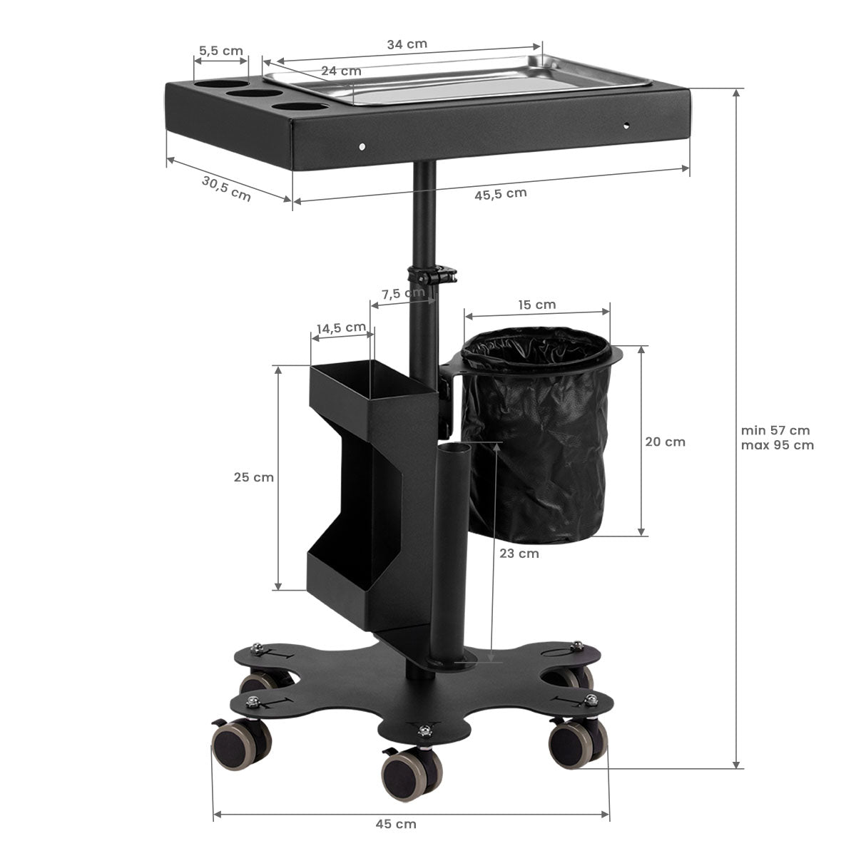 ASYSTOR DO TATUAŻU PRO INK 716C CZARNY