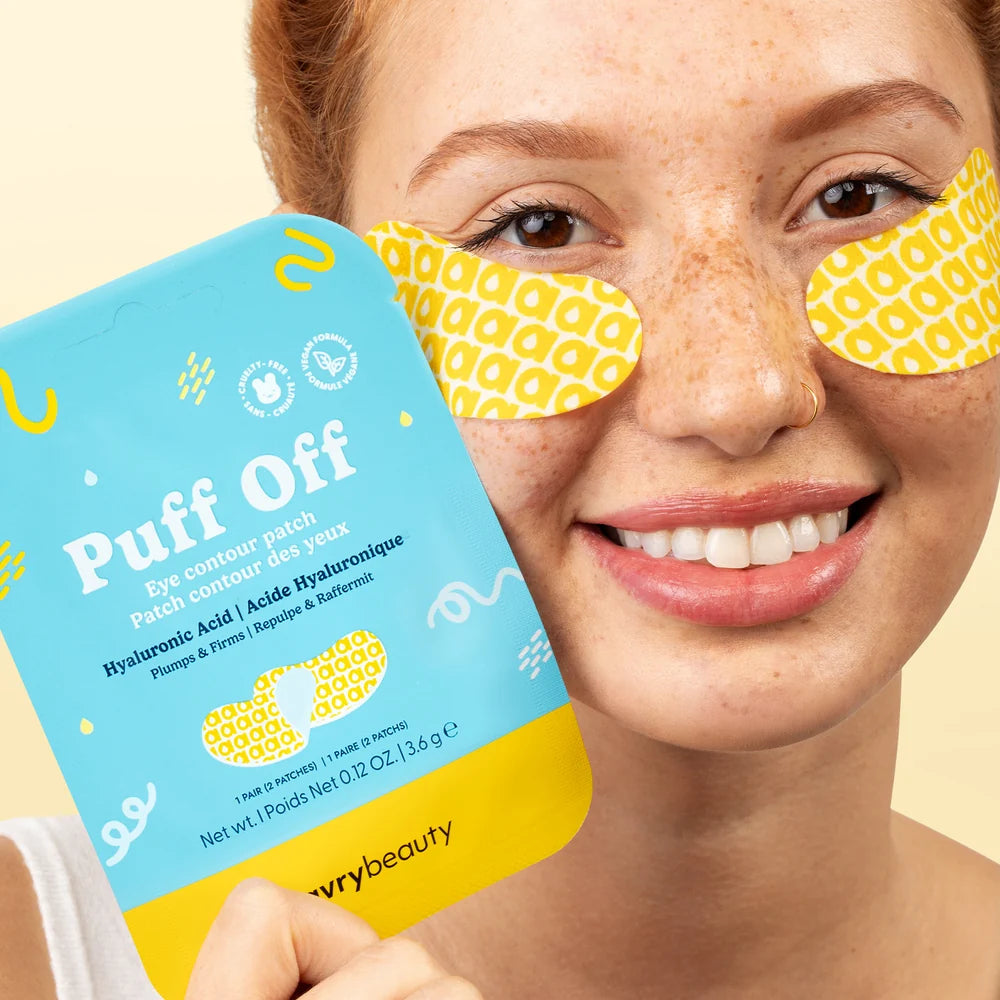 Płatki pod Oczy Avry Puff Off Eye Contour Patch z kwasem hialuronowym