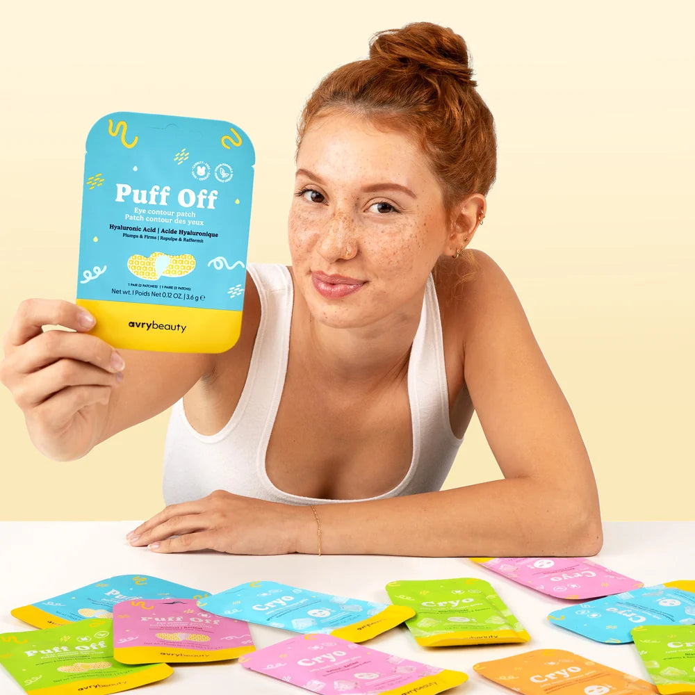 Płatki pod Oczy Avry Puff Off Eye Contour Patch z kwasem hialuronowym