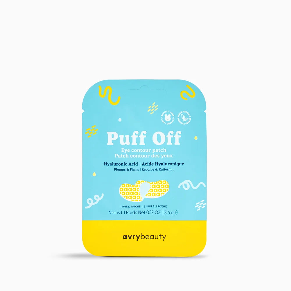 Płatki pod Oczy Avry Puff Off Eye Contour Patch z kwasem hialuronowym