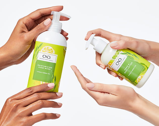 CND Scentsations Balsam Cytrusy i Zielona Herbata 245 ml