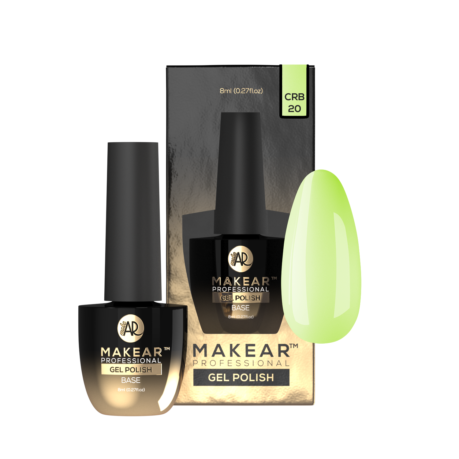 Makear Baza Juicy Rubber Base CRB20 Pistachio Cloud 8Ml