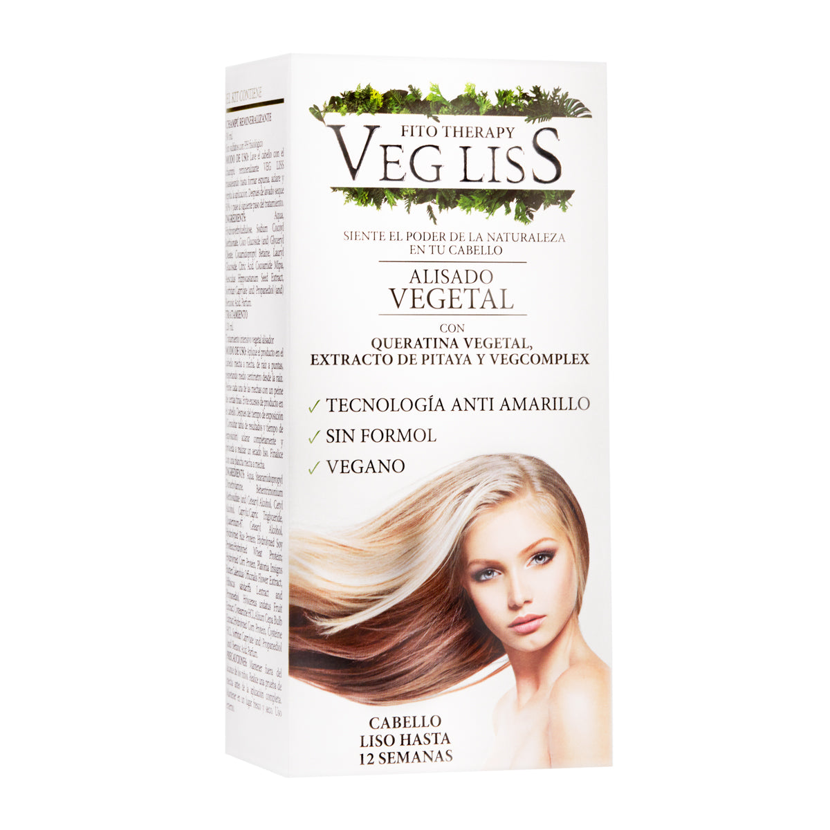 Alterlook professional Vegliss wegańskie brazylijskie prostowanie włosów 120 ml +30 ml