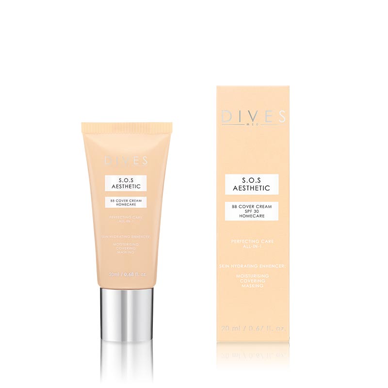 DIVES Dives BB Cover Cream Spf 30 Homecare Krem Naprawczo – Regenerujący Po Inwazyjnych Zabiegach Estetycznych 20ml — Składniki i ocena