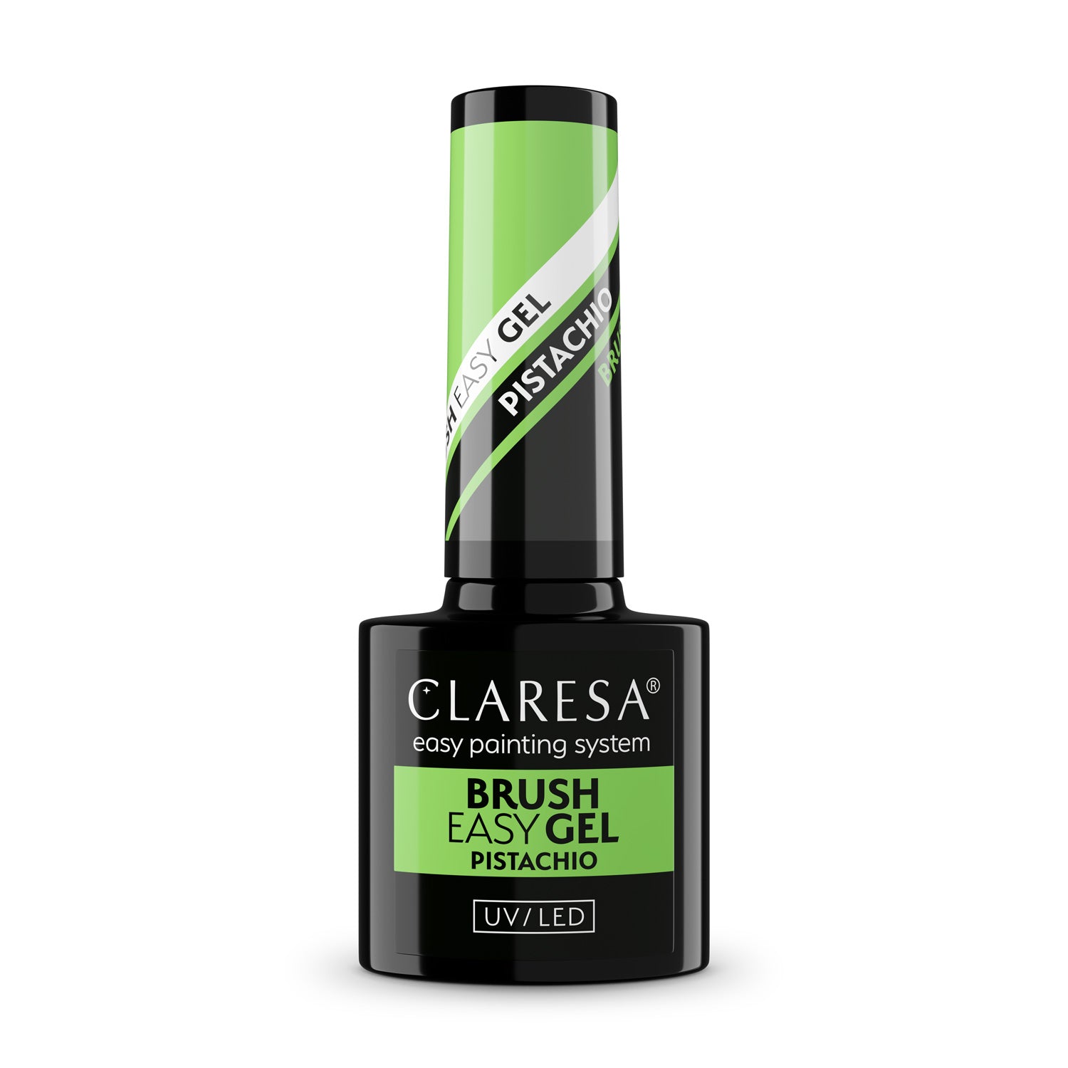 Claresa Żel W Butelce Z Pędzelkiem Brush Easy Gel Pistachio 5g