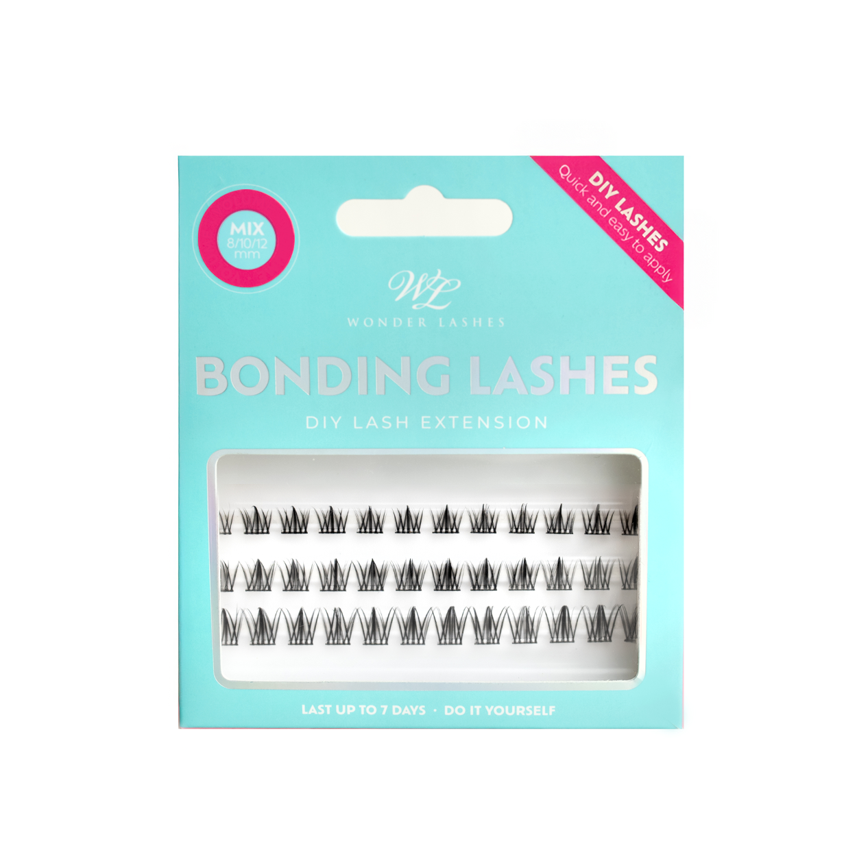 Wonder Lashes Bonding Lashes Kim Effect - Rzęsy Bondingowe DIY