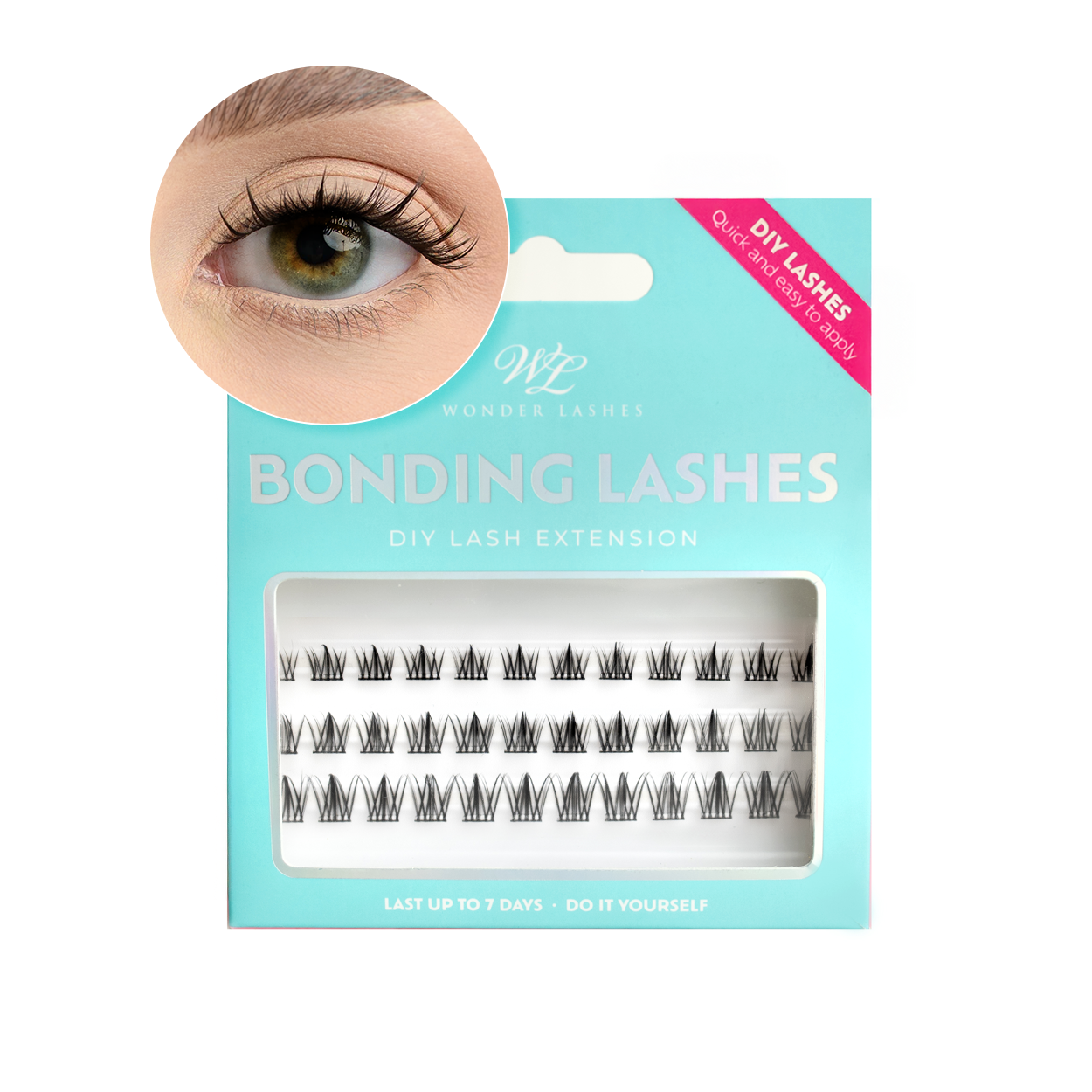 Wonder Lashes Bonding Lashes Kim Effect - Rzęsy Bondingowe DIY