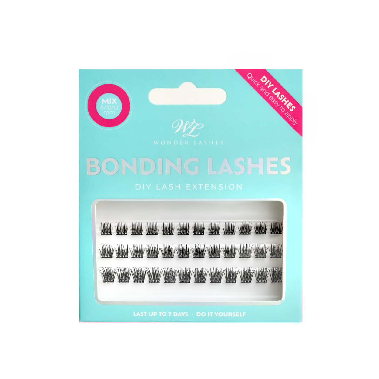 Wonder Lashes Bonding Lashes Natural - Rzęsy Bondingowe DIY