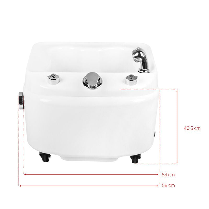 BRODZIK AZZURRO DO PEDICURE Z HYDROMASAŻEM A023