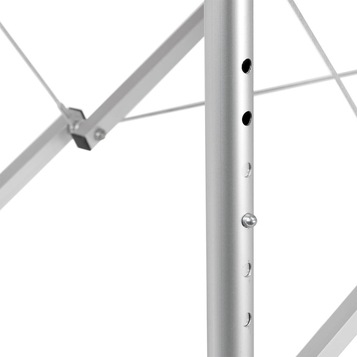 Balance stół składany do masażu aluminiowy 3 segmentowy white