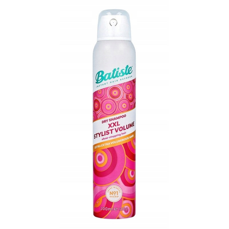 Batiste Styling Spray XXL Suchy Szampon Zwiększający Objętość Włosów w Sprayu 200ml