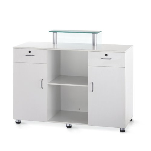 Biurko do recepcji BD-3307 Białe