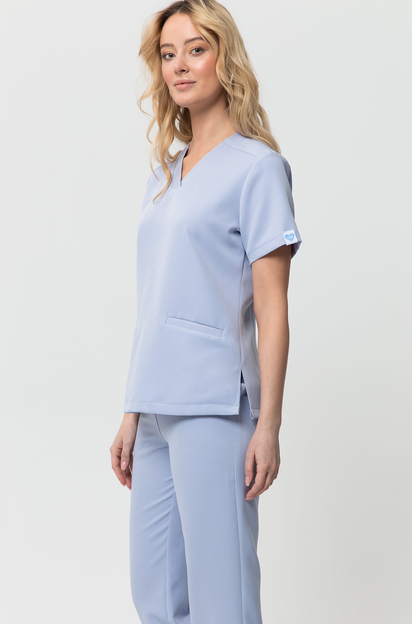 Bluza Medyczna Emily Błękitna