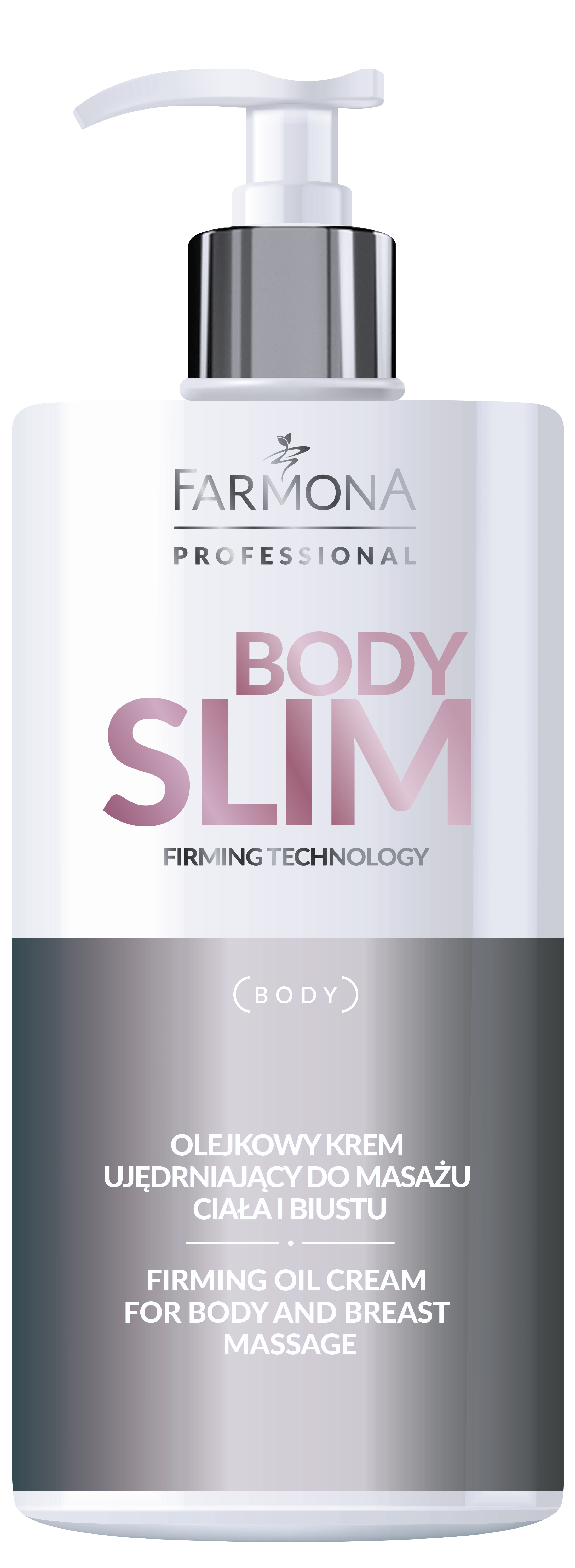 Farmona Body Slim Olejkowy Krem Do Masażu Ciała I Biustu 500ml