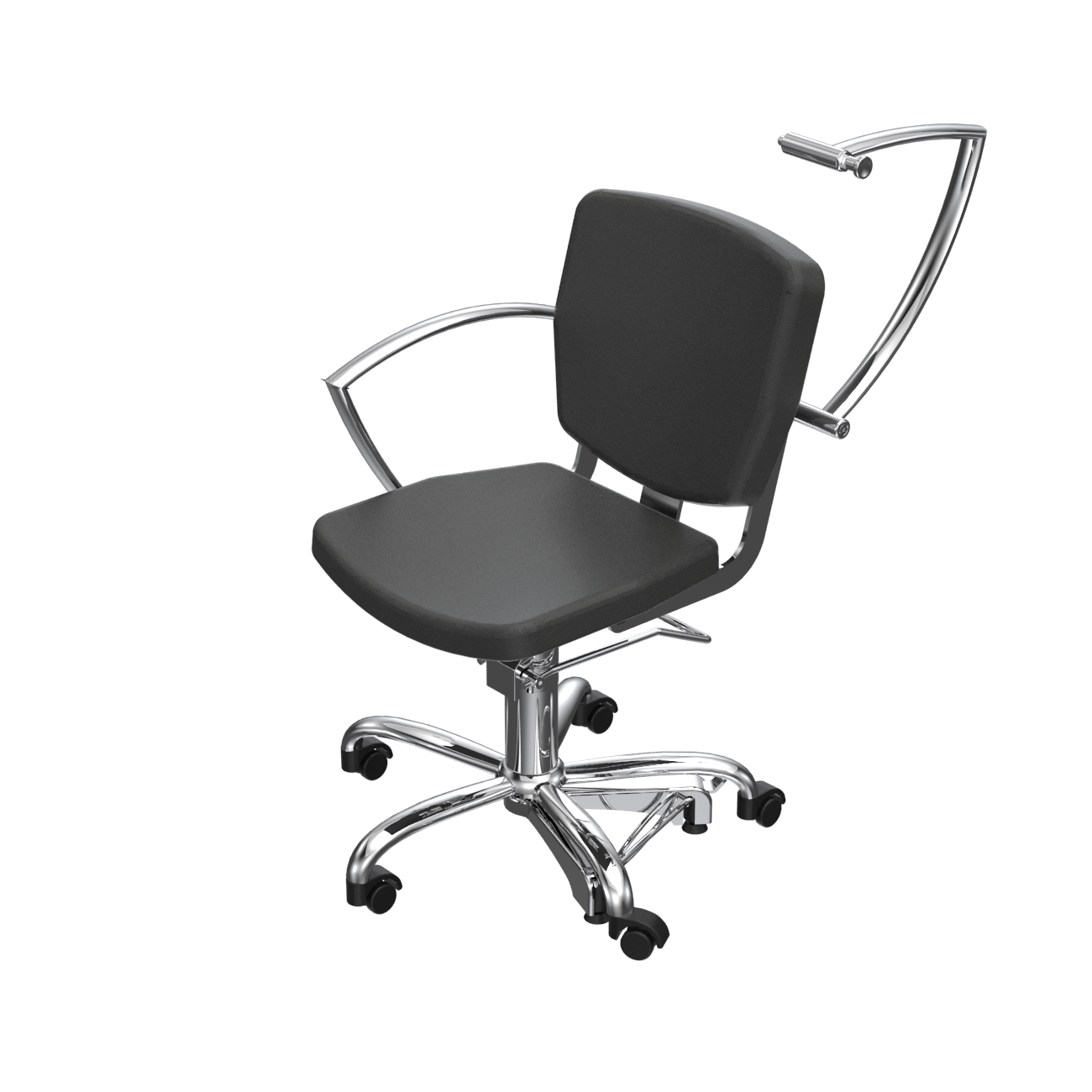 CARAT II Fotel fryzjerski