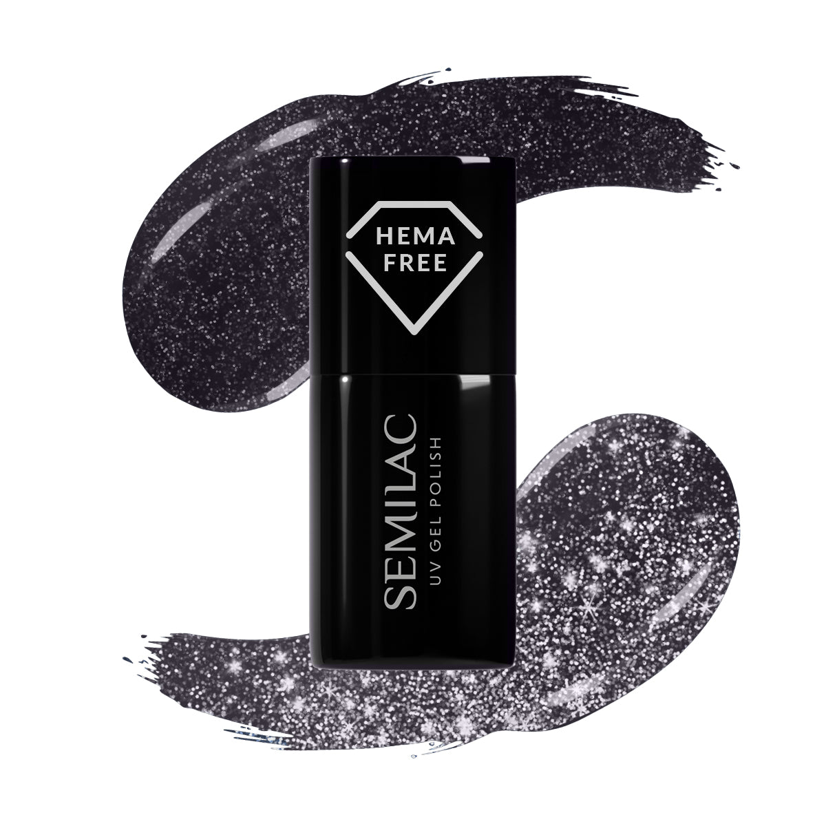 Semilac Lakier Hybrydowy 399 Dark & Spark 7 ml