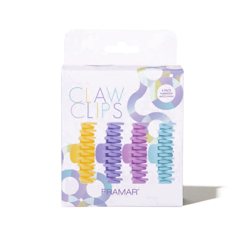 Framar - Klipsy do Włosów Claw Clips Pastel