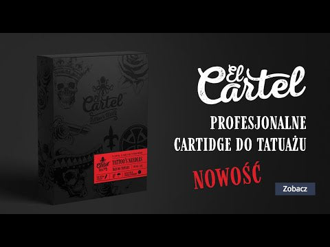 Cartridge do tatuażu El Cartel 0.35mm 7RL Liner LongTaper 10 szt.