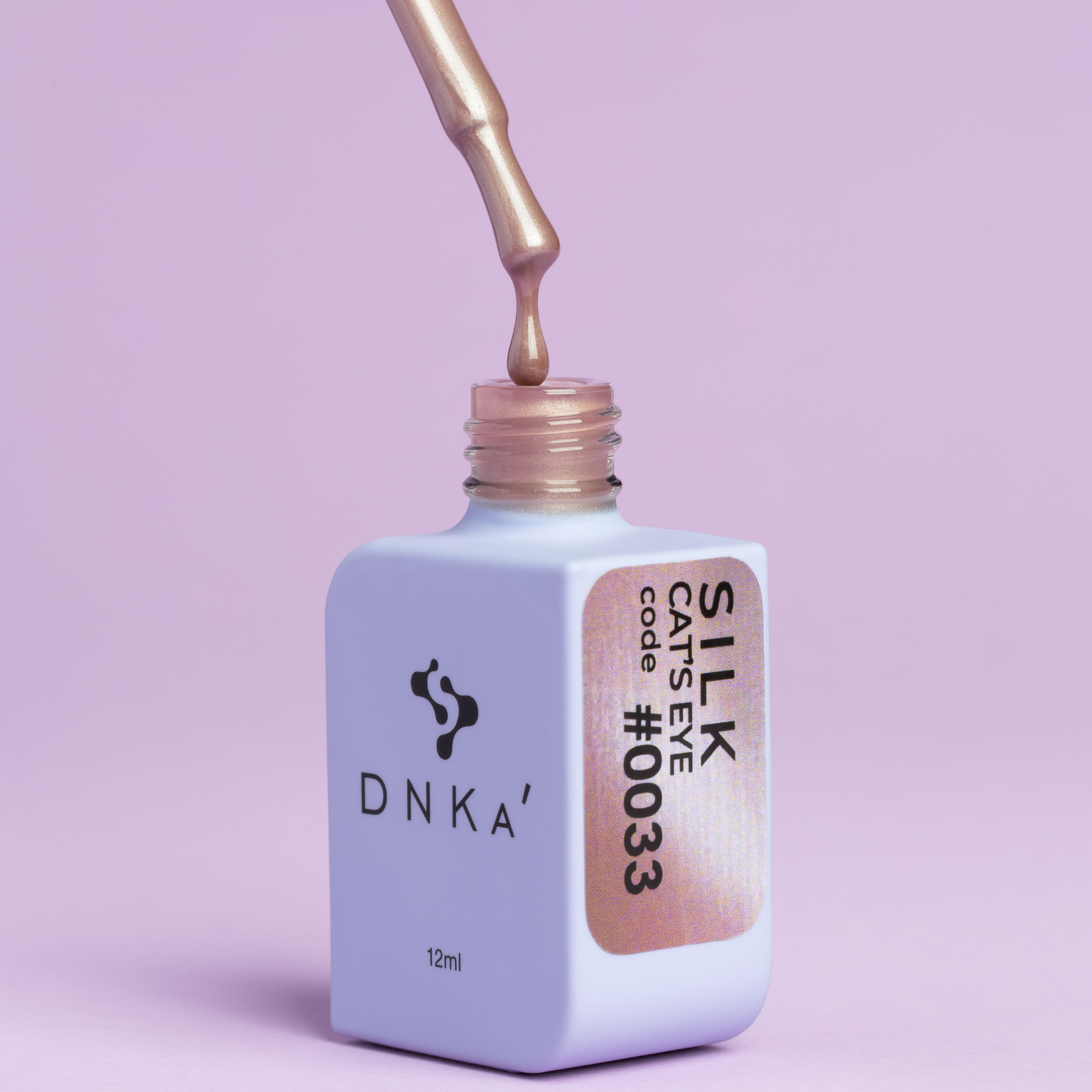 DNKa Color Gel Polish Cat Eye Lakier Hybrydowy #0033 Silk 12ml