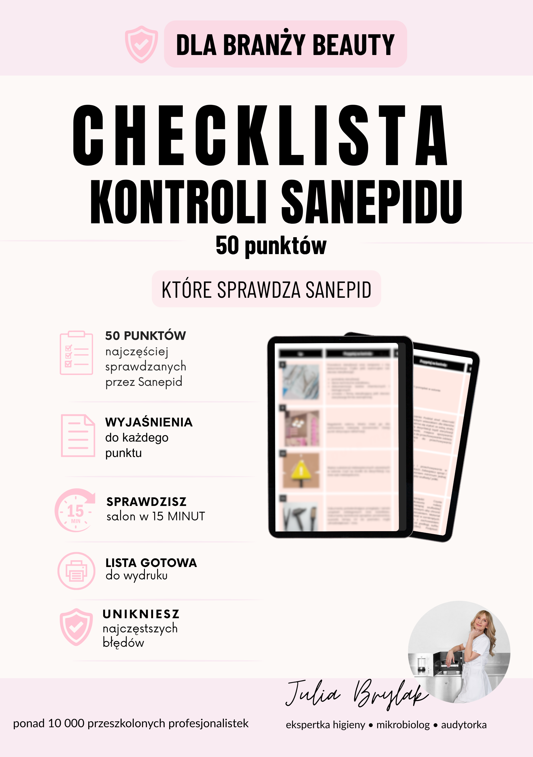 Checklista Kontroli Sanepidu dla Branży Beauty