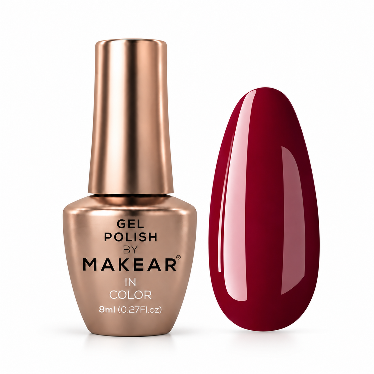 Makear Lakier hybrydowy In Her Era 961 Malinowe bordo 8 ml