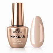 Makear Lakier hybrydowy In Her Era 966 Jasny nude 8 ml