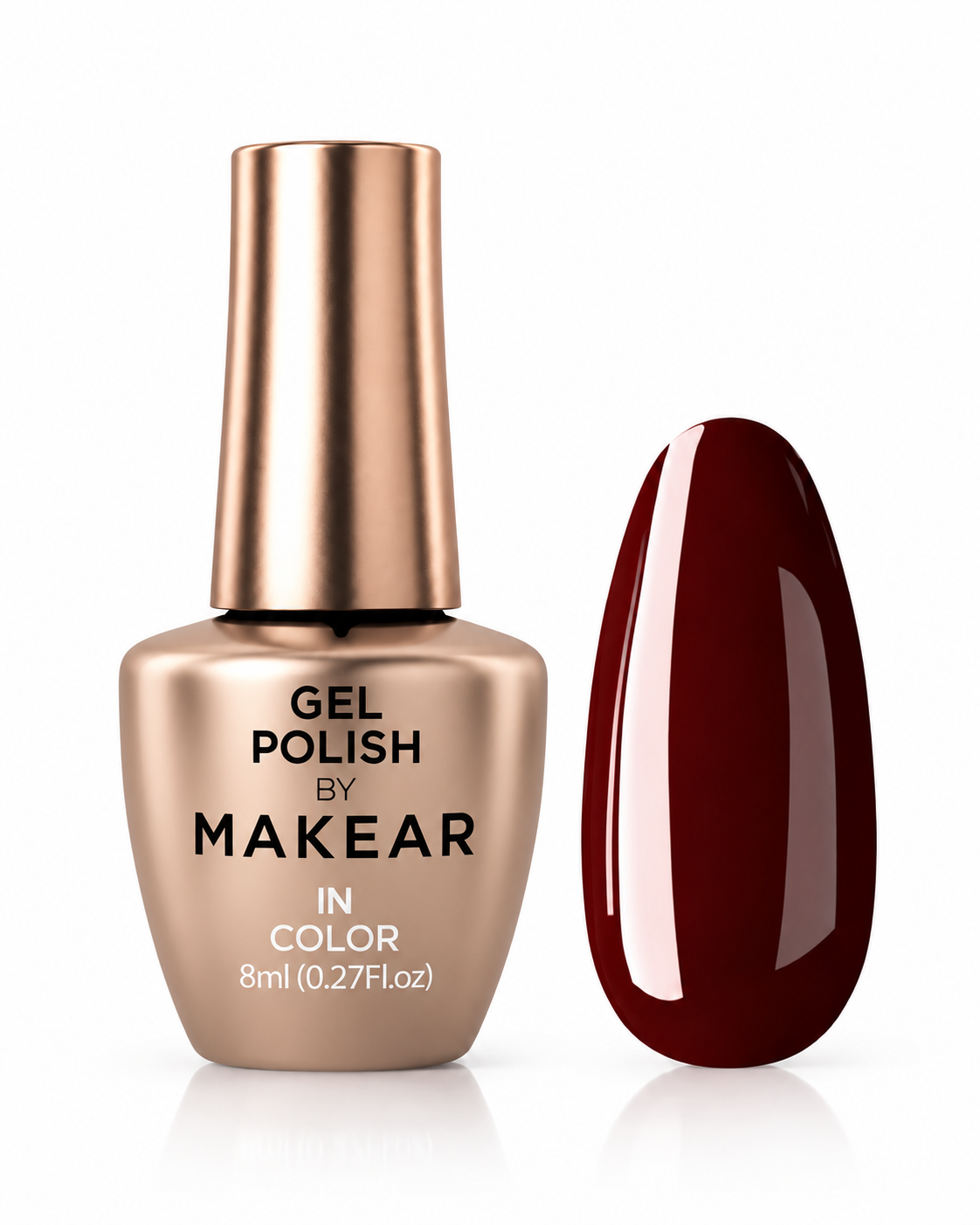 Makear Lakier hybrydowy In Her Era 963 Dark Cherry Bordo 8 ml