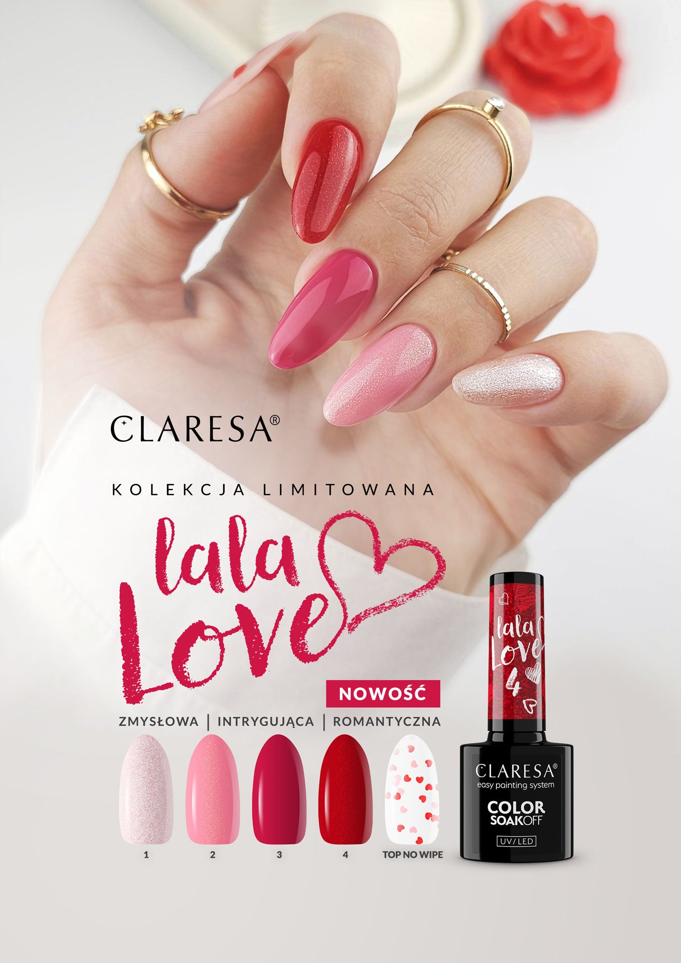 Claresa - Top La La Love No Wipe 5g