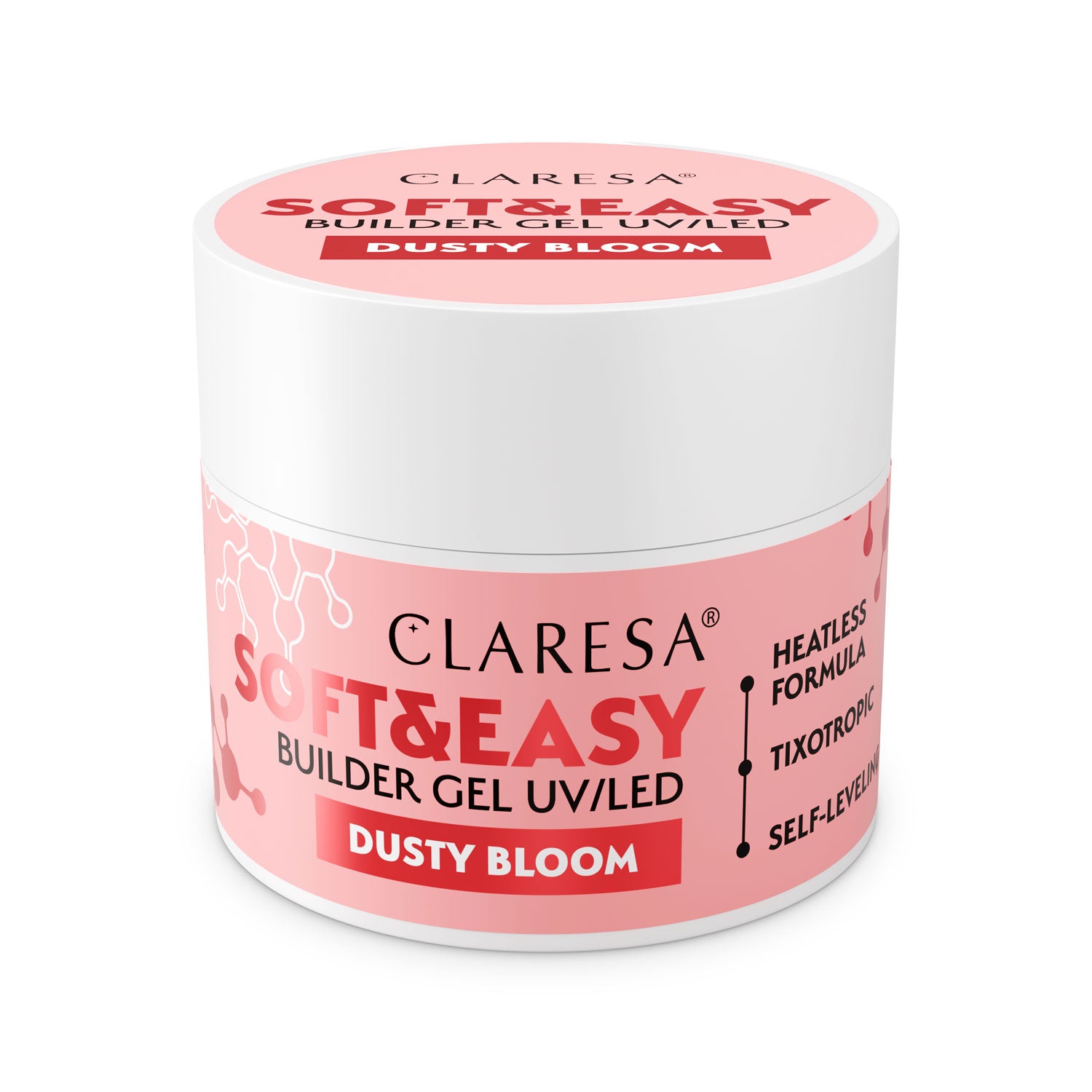 Claresa Żel Budujący Soft&Easy Dusty Bloom 12g