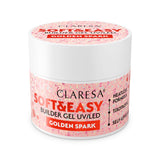 Claresa Żel Budujący Soft&Easy Gloden Spark 45g