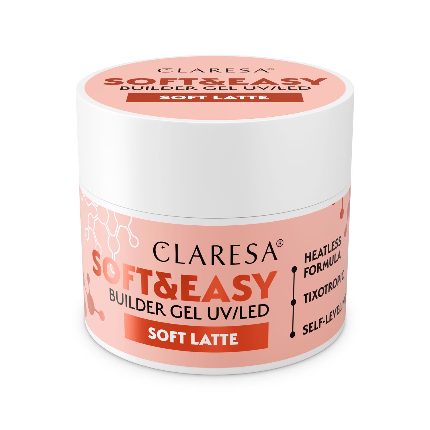 Claresa Żel Budujący Soft&Easy Soft Latte 45g