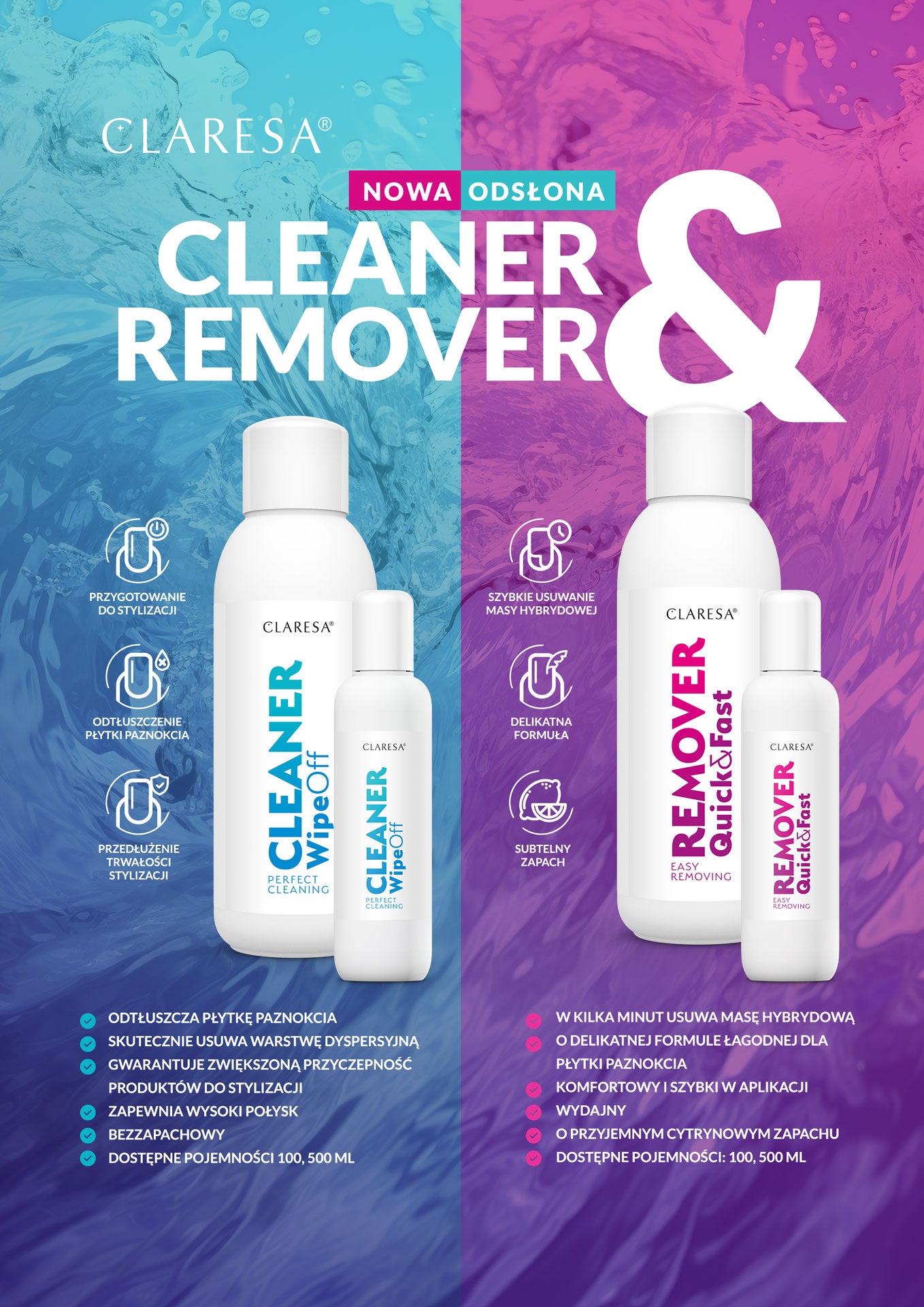 Claresa Claeaner Wipe Off 100ml