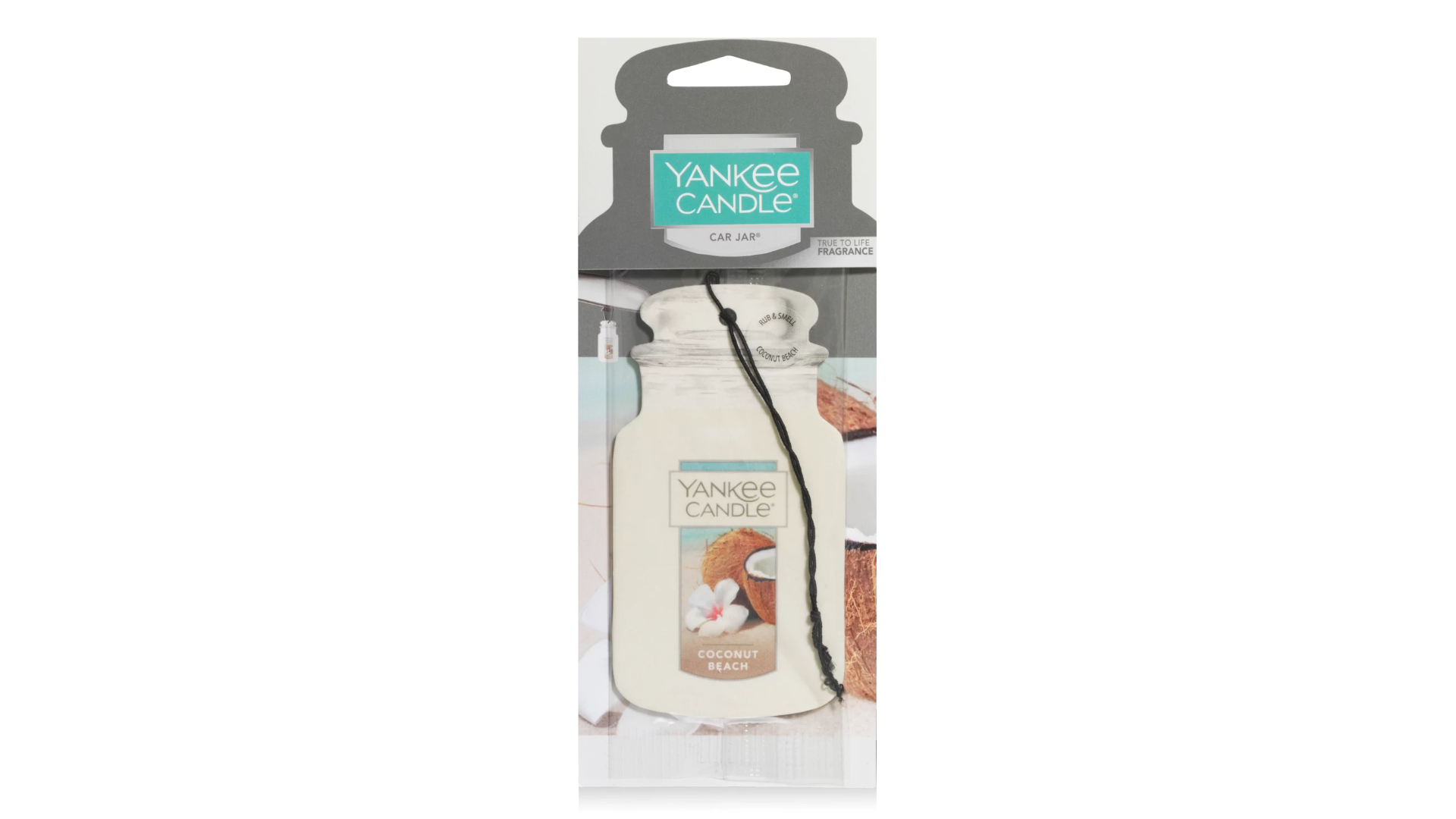 Zawieszka Zapachowa do Auta Car Jar® Coconut Beach