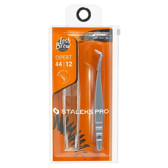 Staleks Pro Expert Pęseta Do Rzęs TE-44/12