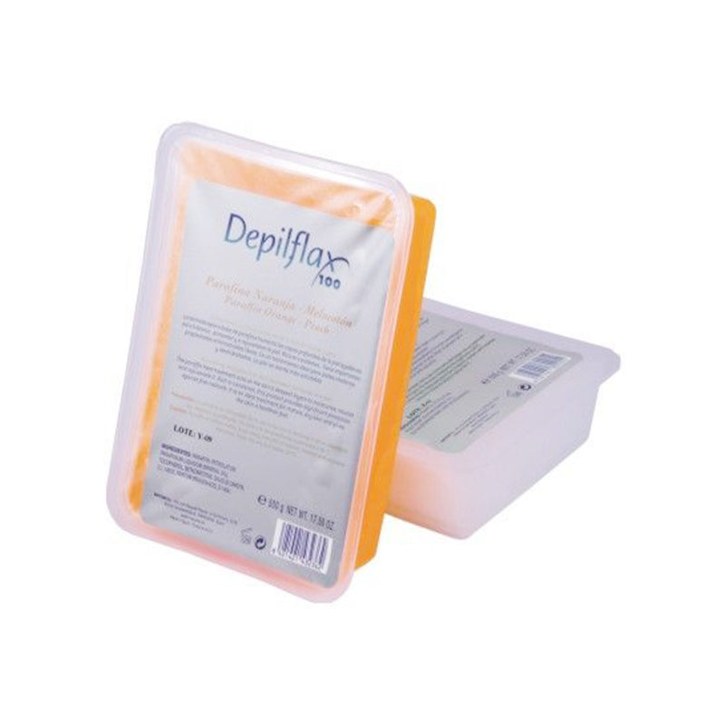 DEPILFLAX 100 PARAFINA POMARAŃCZA I BRZOSKWINIA 500 G