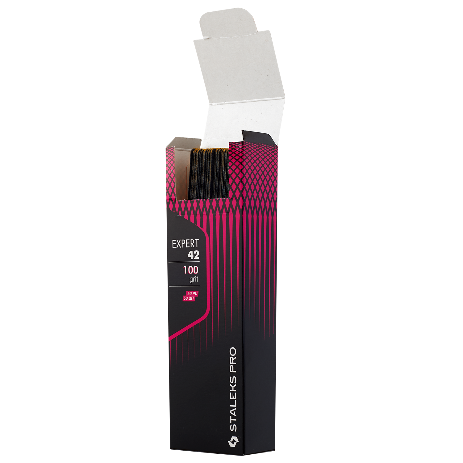 Zestaw nakładek wymiennych do pilnika półksiężyc EXPERT 42 100 grit (50 szt)