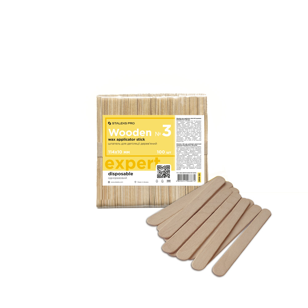 Staleks Pro Szpatułki Do Depilacji DSW-30 100 sztuk