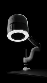 Shemax Duo Pro – Pochłaniacz Z Lampą Pierścieniową Do Manicure I Pedicure