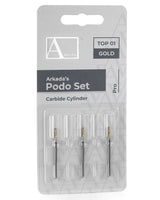 Arkada’s Podo Set Top 01 Gold (Frez Walec Węglik)