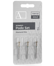 Arkada’s Podo Set Top 02 Gold (Frez Tarczka)
