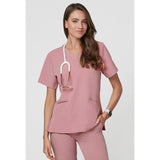 Vena Bluza Medyczna Emily Scrubs Blossom Pink