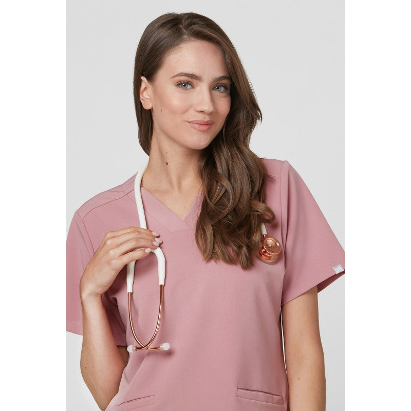 Bluza Medyczna Emily Scrubs Blossom Pink