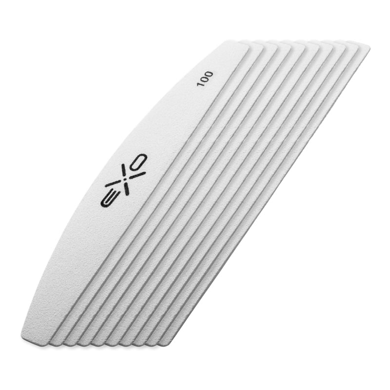 EXO PAPIERKI WYMIENNE DO PILNIKA PÓŁKSIĘŻYC METAL. 100 10SZT