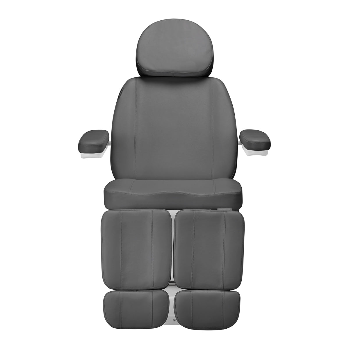Elektryczny fotel kosmetyczny SILLON CLASSIC 2 silniki pedi szary