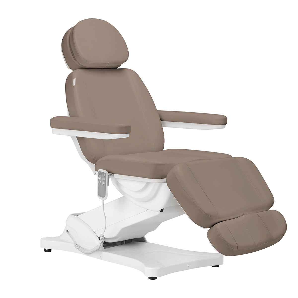 Elektryczny fotel kosmetyczny SILLON CLASSIC 3 silniki modern brown