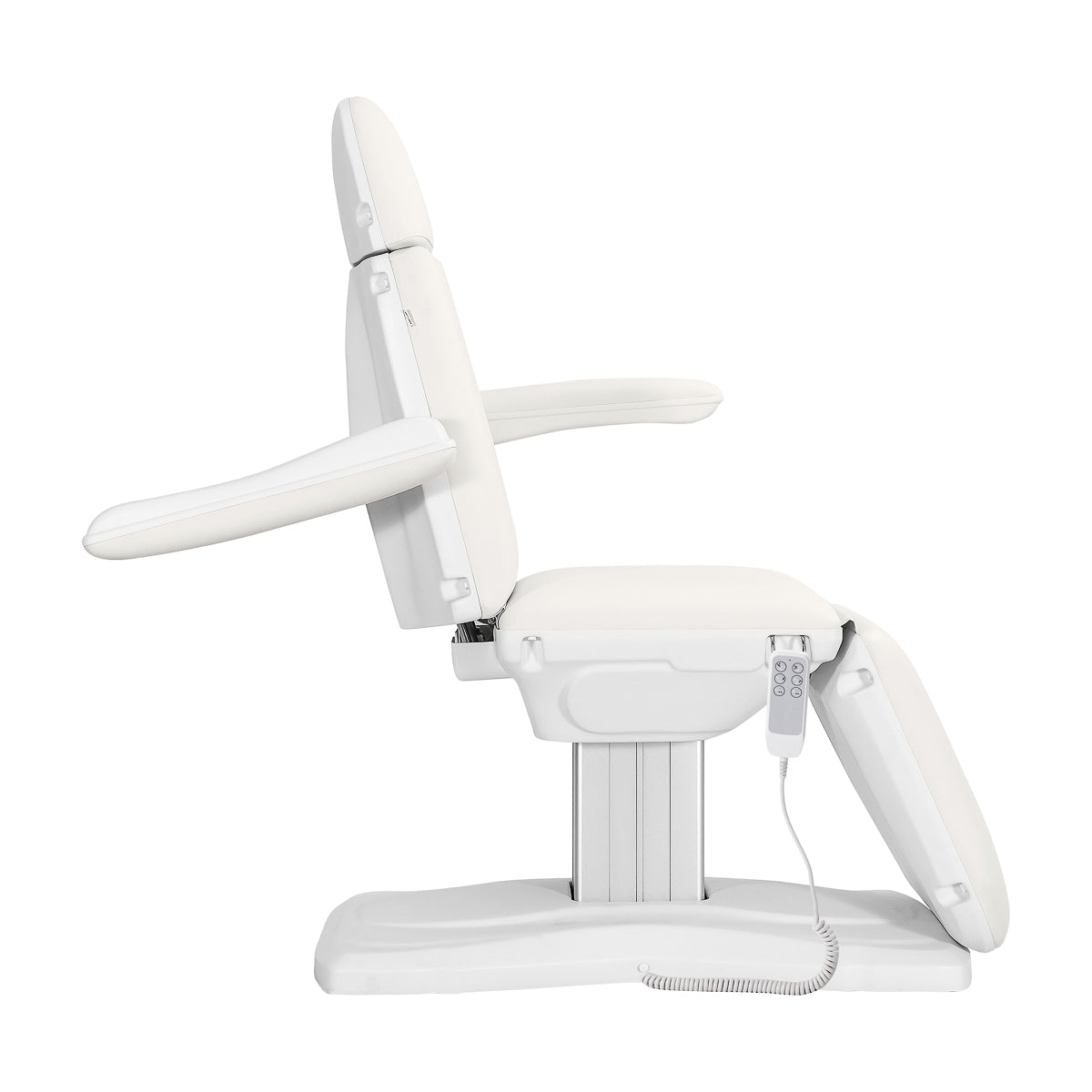 Elektryczny fotel kosmetyczny SILLON Eclipse 3 siln. biały