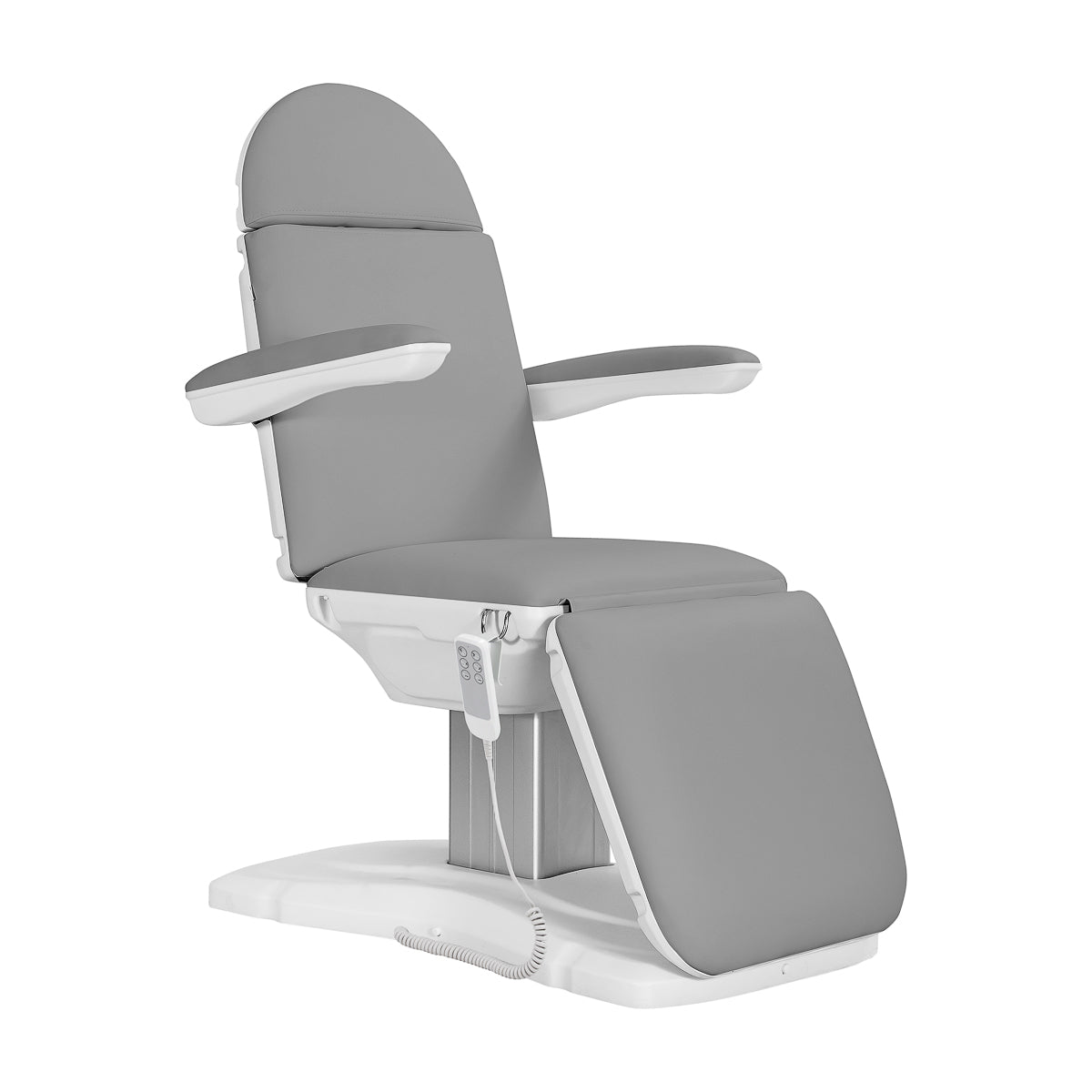 Elektryczny fotel kosmetyczny SILLON Eclipse 3 siln. szary