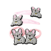 Donegal Ozdoba Do Włosów Spinka 2 Szt. + Gumka Kolor Losowy