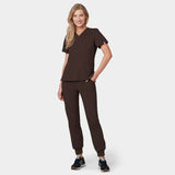 Vena Bluza Medyczna Emily Scrubs Dark Chocolate